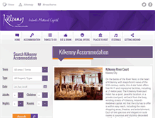 Tablet Screenshot of hotels.kilkenny.ie