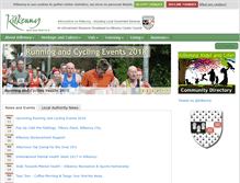 Tablet Screenshot of kilkenny.ie