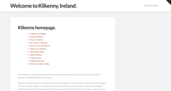 Desktop Screenshot of kilkenny.com